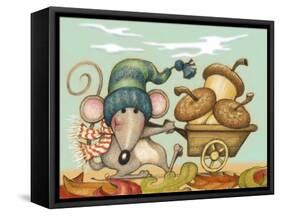 Barrow Mouse-Margaret Wilson-Framed Stretched Canvas