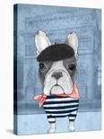 Frenchie Summer Style-Barruf-Art Print