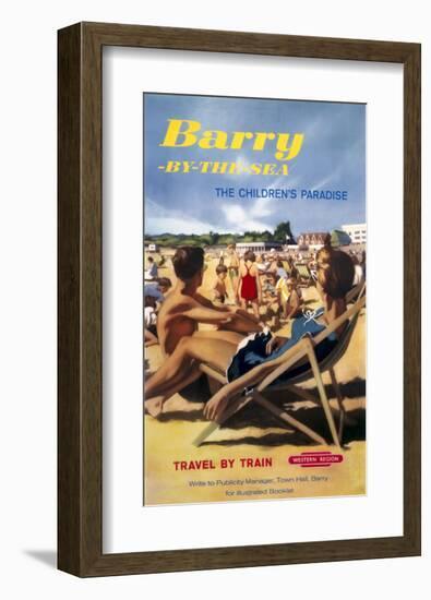 Barry by the Sea-null-Framed Art Print