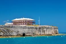 Martello Tower, with walls up to 11 feet thick and surrounded by dry moat, at Ferry Reach-Barry Davis-Photographic Print