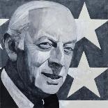 Portrait of Alistair Cooke, illustration for 'The Listener', 1970s-Barry Fantoni-Giclee Print