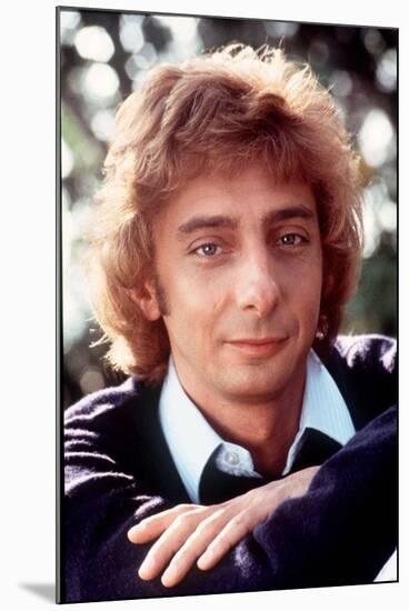 Barry Manilow Singer. 1983-null-Mounted Photographic Print