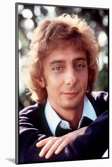 Barry Manilow Singer. 1983-null-Mounted Photographic Print