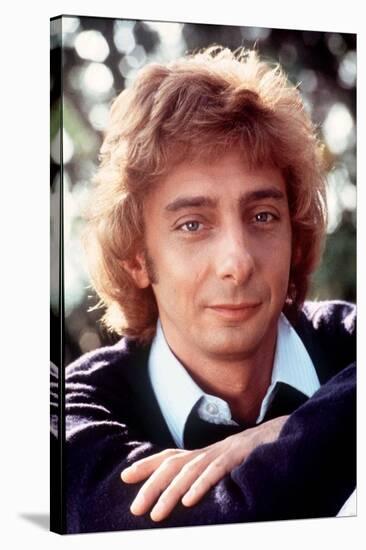 Barry Manilow Singer. 1983-null-Stretched Canvas