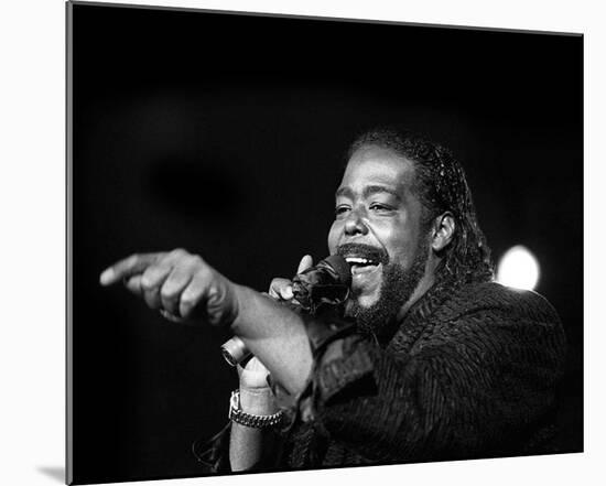 Barry White-null-Mounted Photo