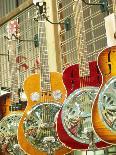 Showcase Displaying Dobro Resonating Guitars-Barry Winiker-Photographic Print