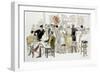 Bars and Cabarets of Paris-Georges Goursat Sem-Framed Art Print