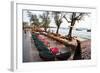 Bars and Restaurants Along Serendipity Beach, Sihanoukville, Cambodia-Micah Wright-Framed Photographic Print