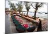 Bars and Restaurants Along Serendipity Beach, Sihanoukville, Cambodia-Micah Wright-Mounted Photographic Print