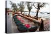 Bars and Restaurants Along Serendipity Beach, Sihanoukville, Cambodia-Micah Wright-Stretched Canvas