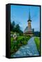 Barsana Monastery Complex in Maramures-David Ionut-Framed Stretched Canvas