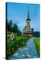 Barsana Monastery Complex in Maramures-David Ionut-Stretched Canvas