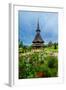 Barsana Monastery Complex in Maramures-David Ionut-Framed Photographic Print