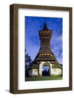 Barsana Monastery Complex in Maramures-David Ionut-Framed Photographic Print