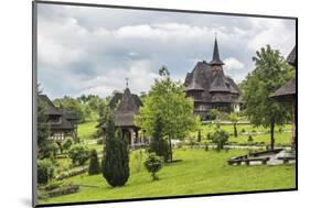 Barsana Monastery, One of the Wooden Churches of Maramures, UNESCO World Heritage Site-Matthew Williams-Ellis-Mounted Photographic Print