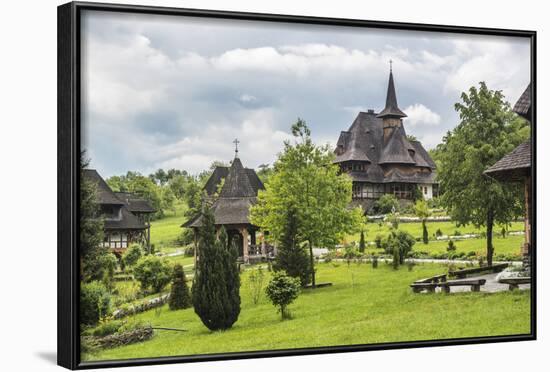 Barsana Monastery, One of the Wooden Churches of Maramures, UNESCO World Heritage Site-Matthew Williams-Ellis-Framed Photographic Print