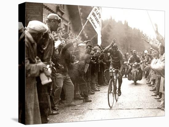 Bartali Wins-Presse ’E Sports-Stretched Canvas