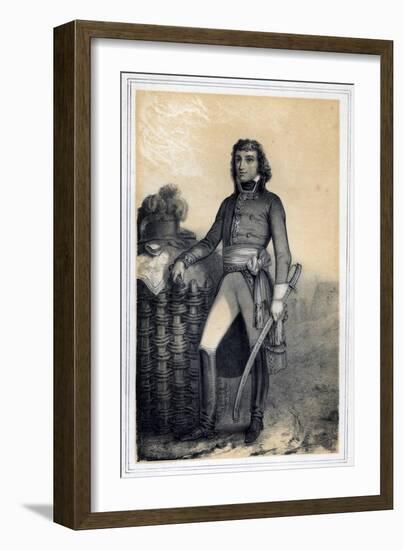 Barthélemy Catherine Joubert, French General, 19th Century-Jules Alfred Vincent Rigo-Framed Giclee Print