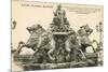 Bartholdi Fountain, Lyon, France-null-Mounted Premium Giclee Print