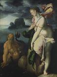 Venus in the Forge of Vulcan, Jupiter and Antiope-Bartholomaeus Spranger-Giclee Print