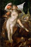 Venus and Mars Warned by Mercury, Ca 1586-Bartholomeus Spranger-Mounted Giclee Print