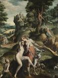 Venus and Mars Warned by Mercury, Ca 1586-Bartholomeus Spranger-Stretched Canvas