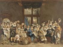 Banquet at the Crossbowmens Guild-Bartholomeus Van Der Helst-Art Print