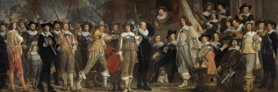 Banquet at the Crossbowmens Guild-Bartholomeus Van Der Helst-Art Print