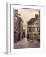 Bartholomew Close, London, 1889-John Crowther-Framed Giclee Print