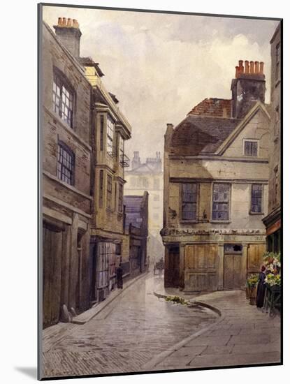 Bartholomew Close, London, 1889-John Crowther-Mounted Giclee Print