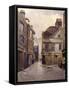 Bartholomew Close, London, 1889-John Crowther-Framed Stretched Canvas