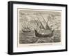 Bartholomew Diaz Portuguese Navigator Sails to the Cape-A. Fieg-Framed Art Print