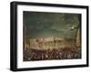 'Bartholomew Fair: From the Outside', 1942-Thomas Rowlandson-Framed Giclee Print