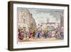 Bartholomew Fair, West Smithfield, City of London, 1813-Thomas Rowlandson-Framed Giclee Print