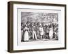 Bartholomew Fair, West Smithfield, London, C1830-J Graf-Framed Giclee Print