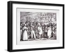 Bartholomew Fair, West Smithfield, London, C1830-J Graf-Framed Giclee Print