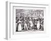 Bartholomew Fair, West Smithfield, London, C1830-J Graf-Framed Giclee Print