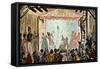 Bartholomew Fair-Isaac Robert Cruikshank-Framed Stretched Canvas