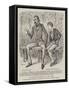 Bartholomew Josselin and the Usher-George Du Maurier-Framed Stretched Canvas