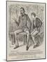 Bartholomew Josselin and the Usher-George Du Maurier-Mounted Giclee Print