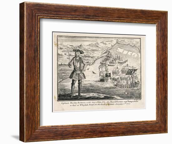 Bartholomew Roberts-Benjamin Cole-Framed Art Print