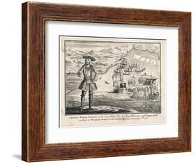 Bartholomew Roberts-Benjamin Cole-Framed Art Print