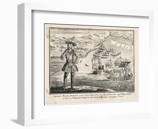 Bartholomew Roberts-Benjamin Cole-Framed Art Print