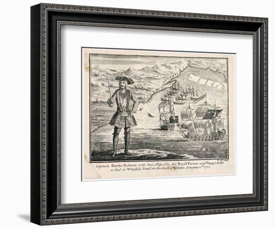 Bartholomew Roberts-Benjamin Cole-Framed Art Print