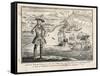 Bartholomew Roberts-Benjamin Cole-Framed Stretched Canvas