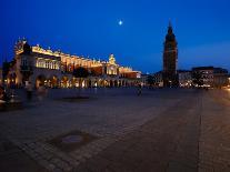 A Night View of the Market Square in Krakow, Poland-Bartkowski-Photographic Print