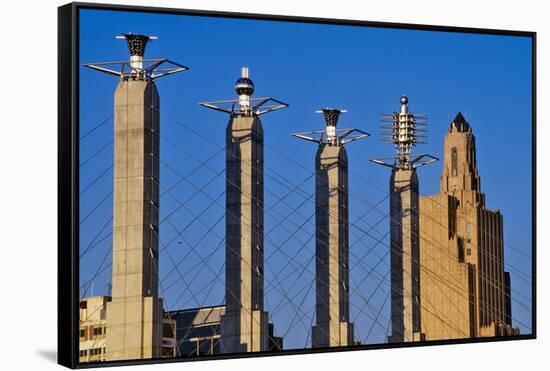 Bartle Hall Convention Center, Kansas City, MO-null-Framed Stretched Canvas