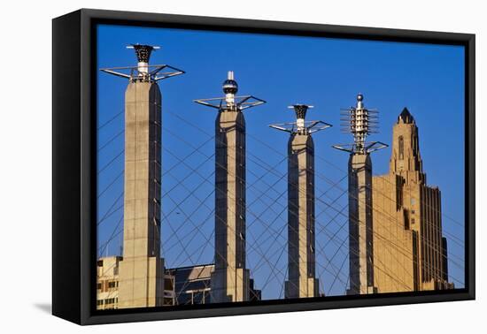 Bartle Hall Convention Center, Kansas City, MO-null-Framed Stretched Canvas