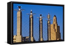 Bartle Hall Convention Center, Kansas City, MO-null-Framed Stretched Canvas