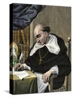 Bartolome De Las Casas, Spanish Missionary and New World Historian-null-Stretched Canvas